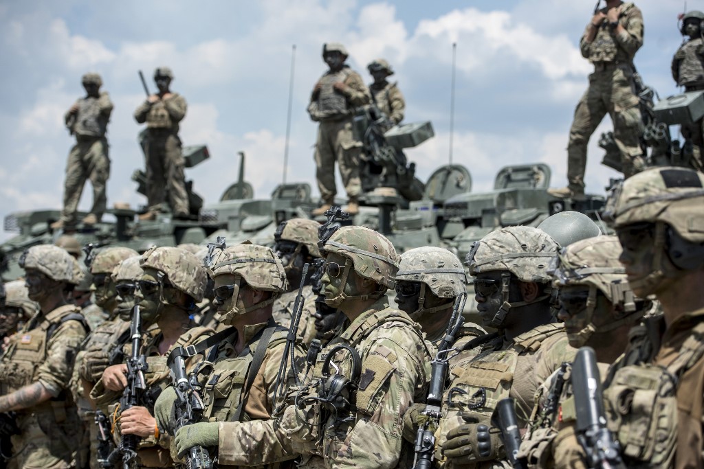 US troops