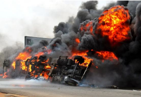 fuel tanker fire