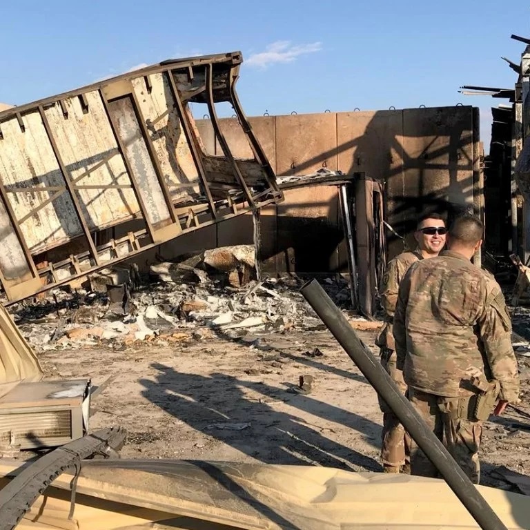 US base attacked by Iran