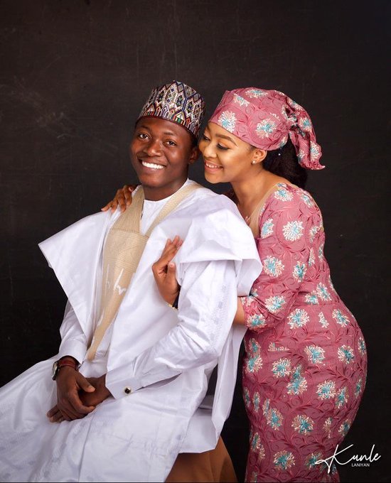 Muhammad Garba Shehu and his sweetheart, Zuwaia Umar Faruk