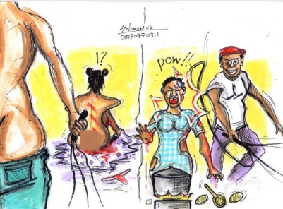 trafficked Nigerian lady