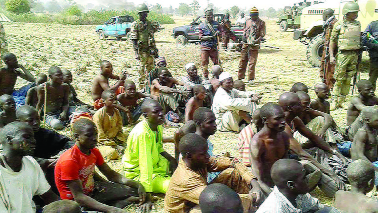 File photo: Repentant Boko Haram