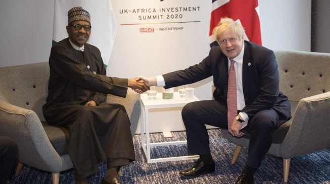 Buhari in UK