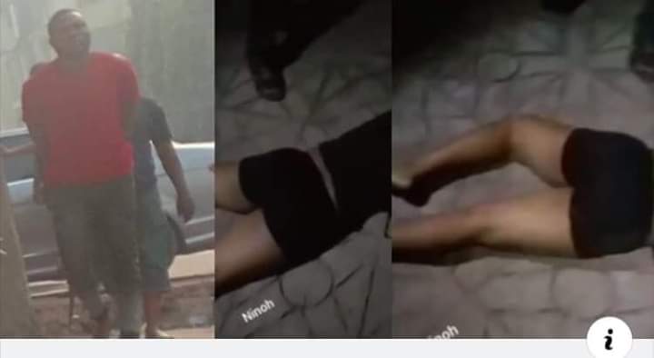 The man killed his wife and threw her from a five storey building