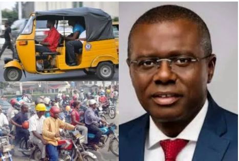  Sanwo-Olu has not restricted routes for okada and tricycle operators
