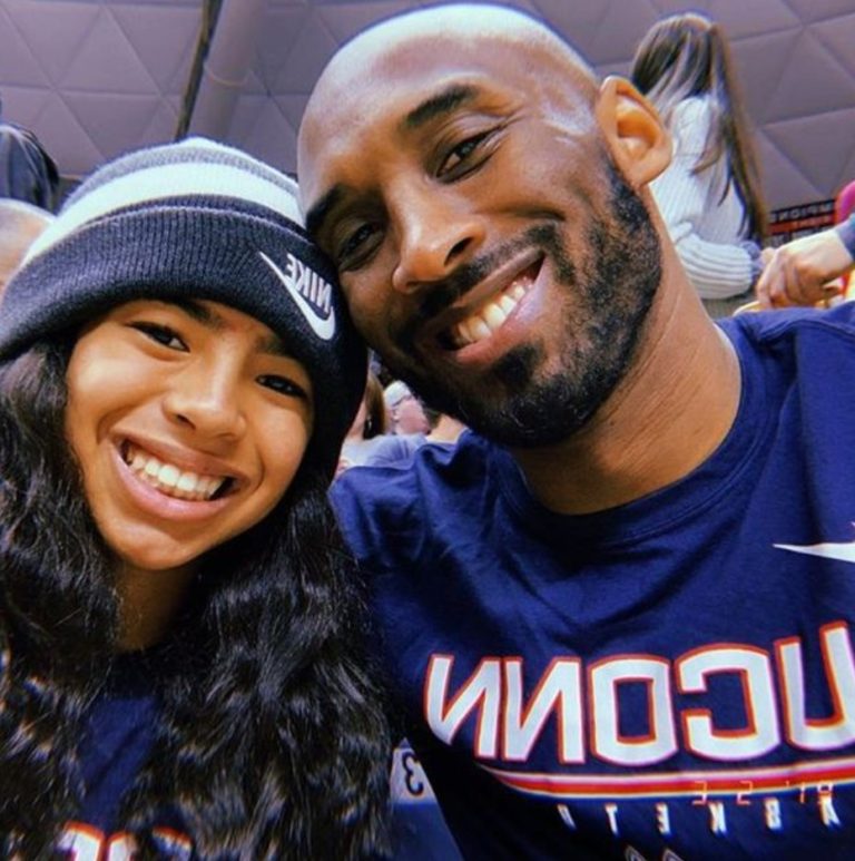 Kobe Bryant and daughter