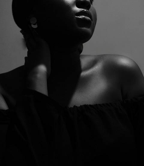 A woman