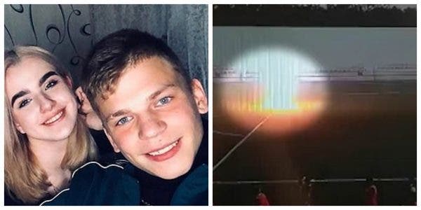 footballer struck by lightning while training 