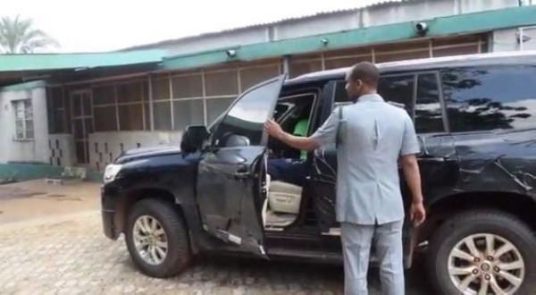 The bullefproof Toyota Land Cruiser car 