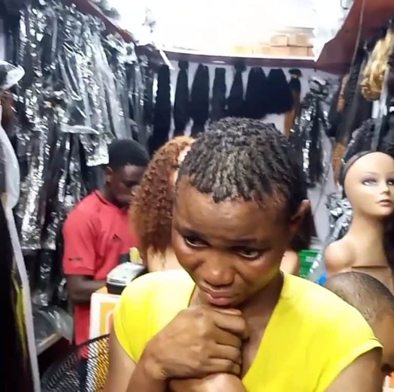 Nursing mother caught stealing
