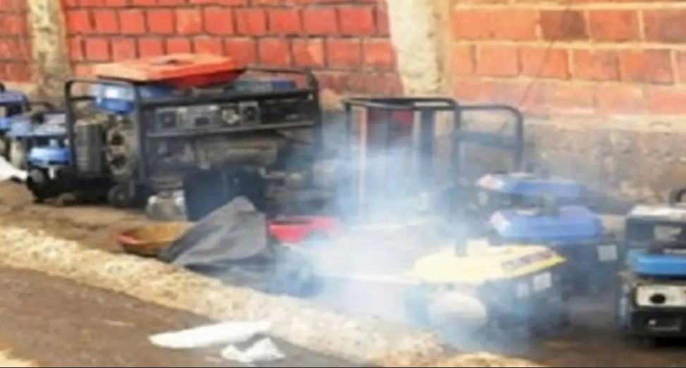 Generator fumes