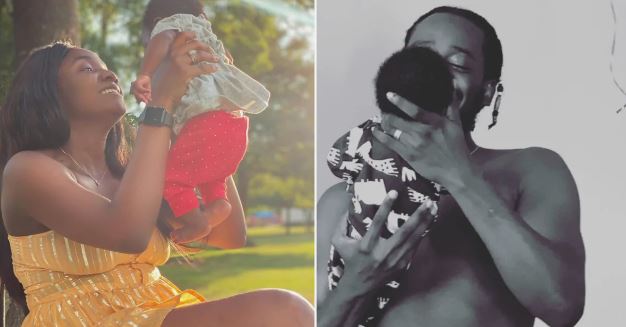 Simi shares photo of her baby