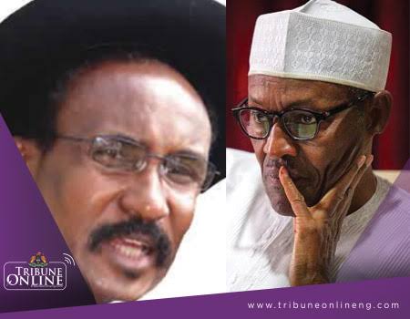 Col. Umar Dangiwa and President Muhammadu Buhari