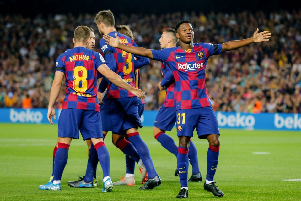 Barca teammates