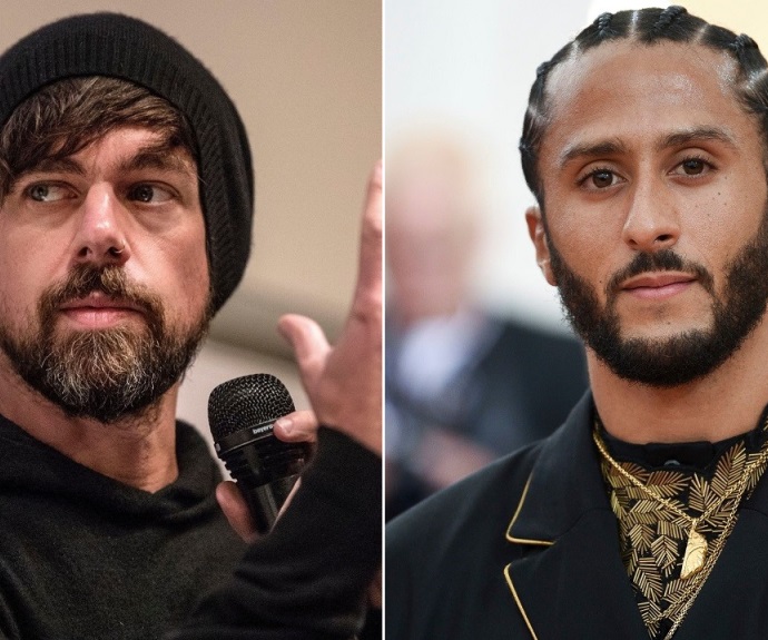 Jack Dorsey and Colin Kaepernick