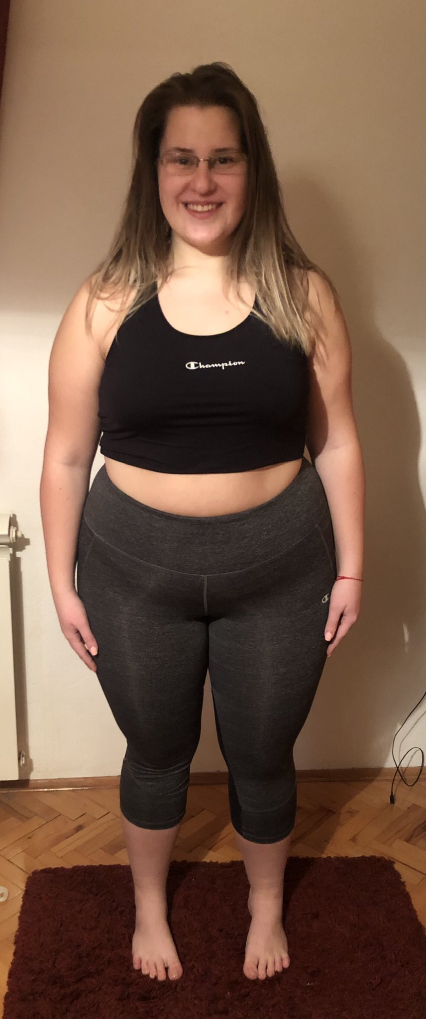 Lejdi before her transformation photo