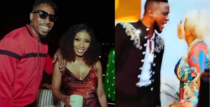 Omashola and Mercy fight dirty at #BBnaijareunion