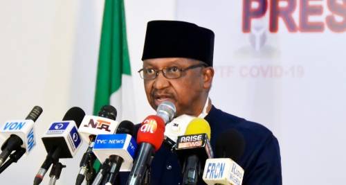Minister of Health, Osagie Ehanire