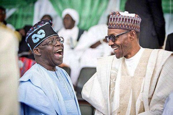 Bola Tinubu and President Muhammadu Buhari