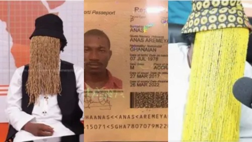 Anas Aremeyaw's identity has been exposed