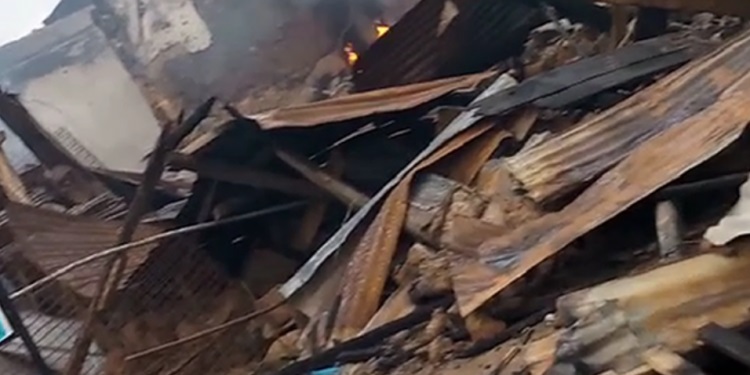 Fire destroys goods in Osogbo