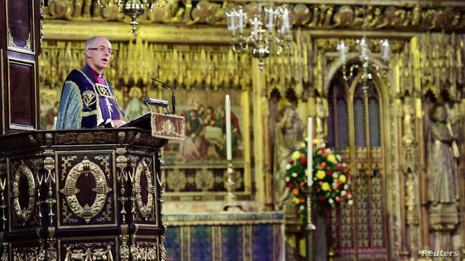 Archbishop of Canterbury, Justin Welby 