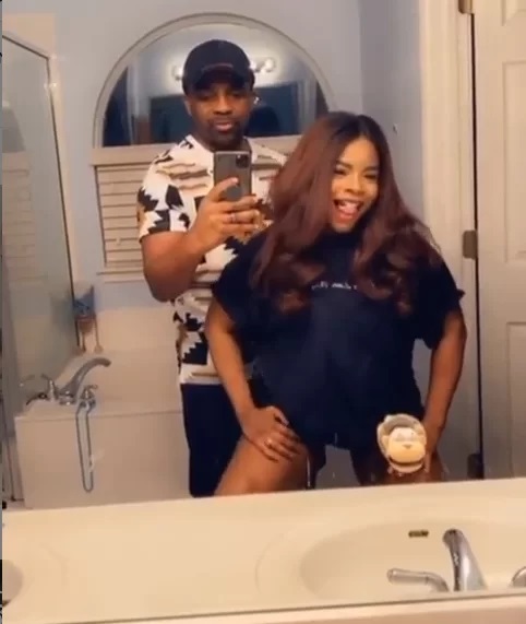 Laura and husband, Ogbonnaya do the flipswitchchallenge