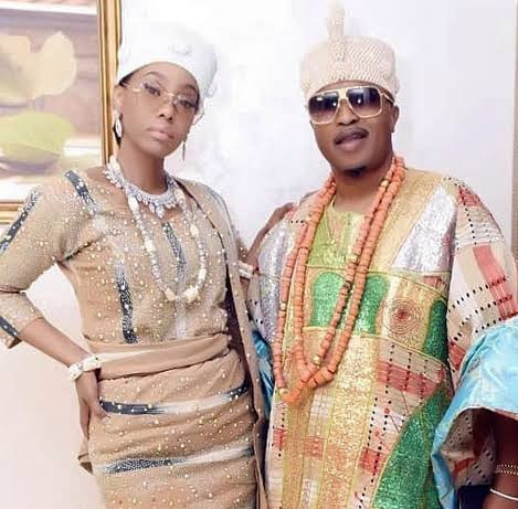 Queen Chanel and Oluwo of Iwo, Oba Adewale Akanbi 