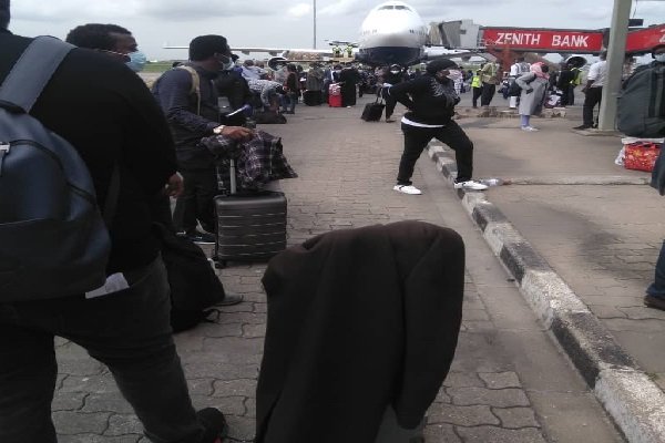 Evacuated Nigerians