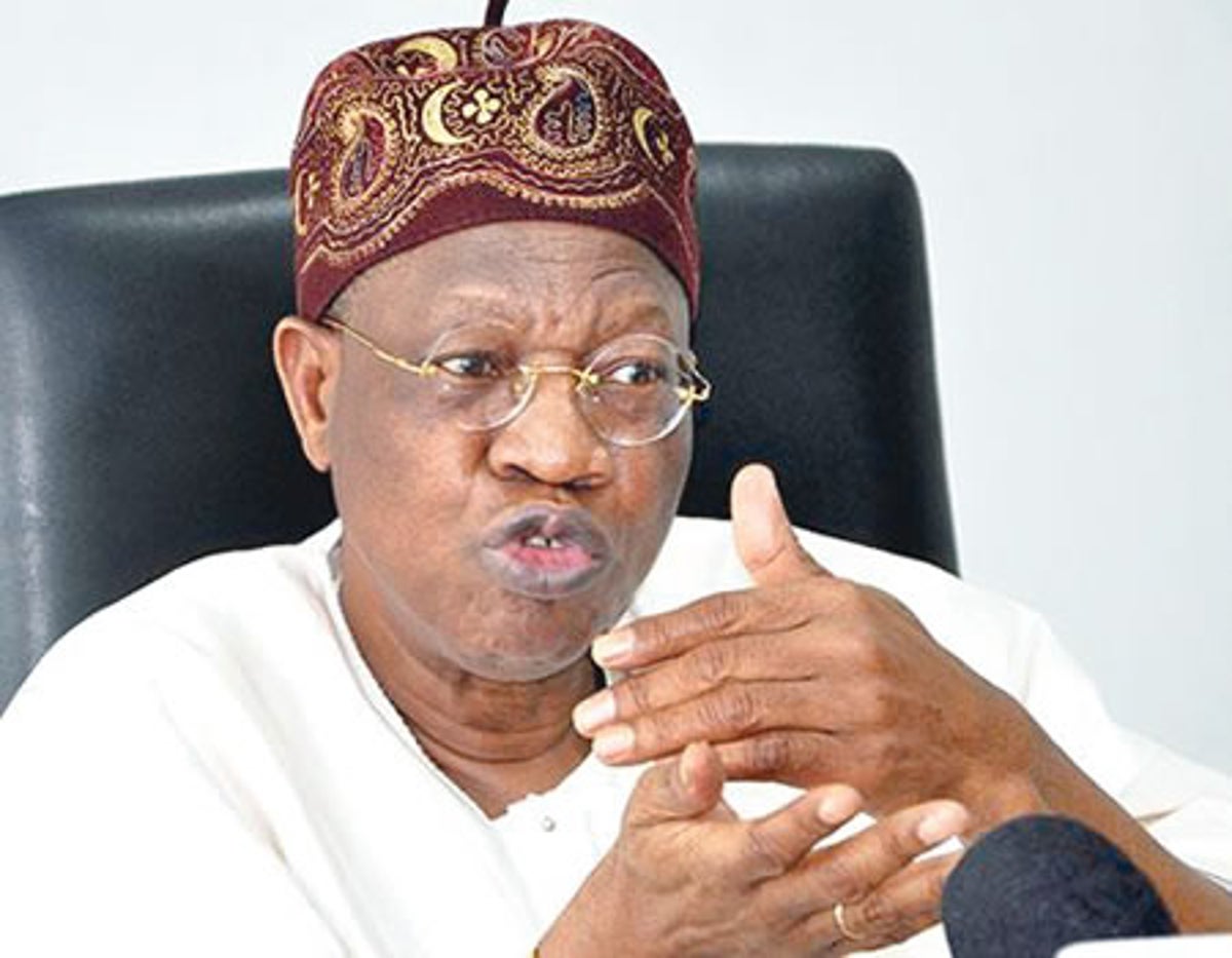 HURIWA  calls for Lai Mohammed's arrest