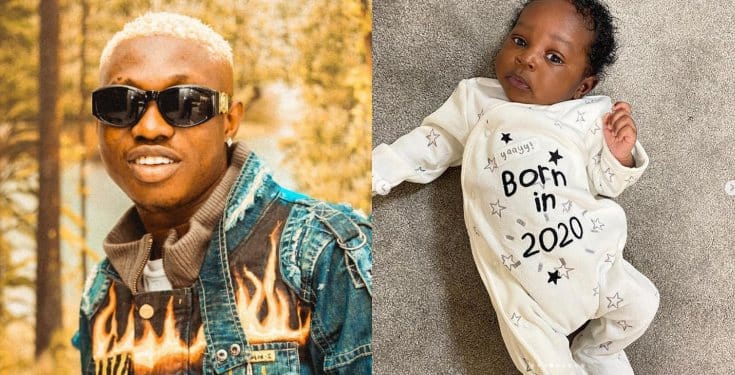 Zlatan Ibile finally shares photo of his newborn baby boy