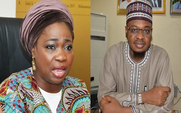 Abike Dabiri-Erewa and Isa Pantami