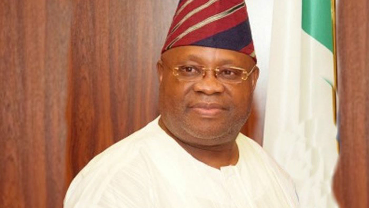 the former governorship candidate of the People&rsquo;s Democratic Party (PDP) in Osun State, Senator Ademola Adeleke.