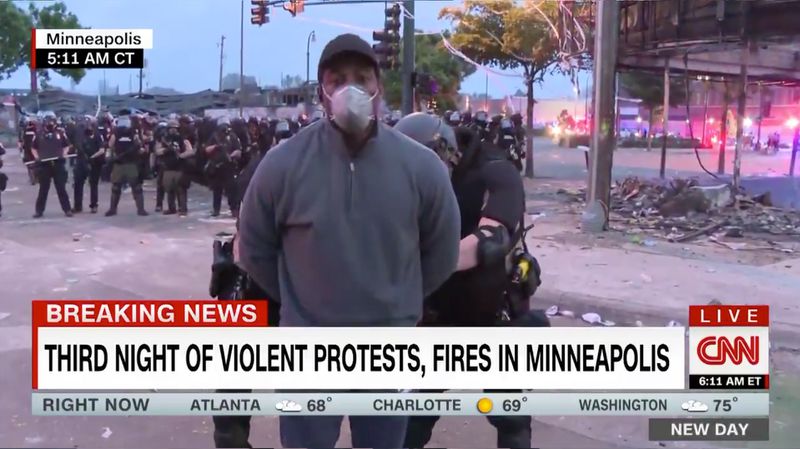 Omar Jimenez arrested live on air