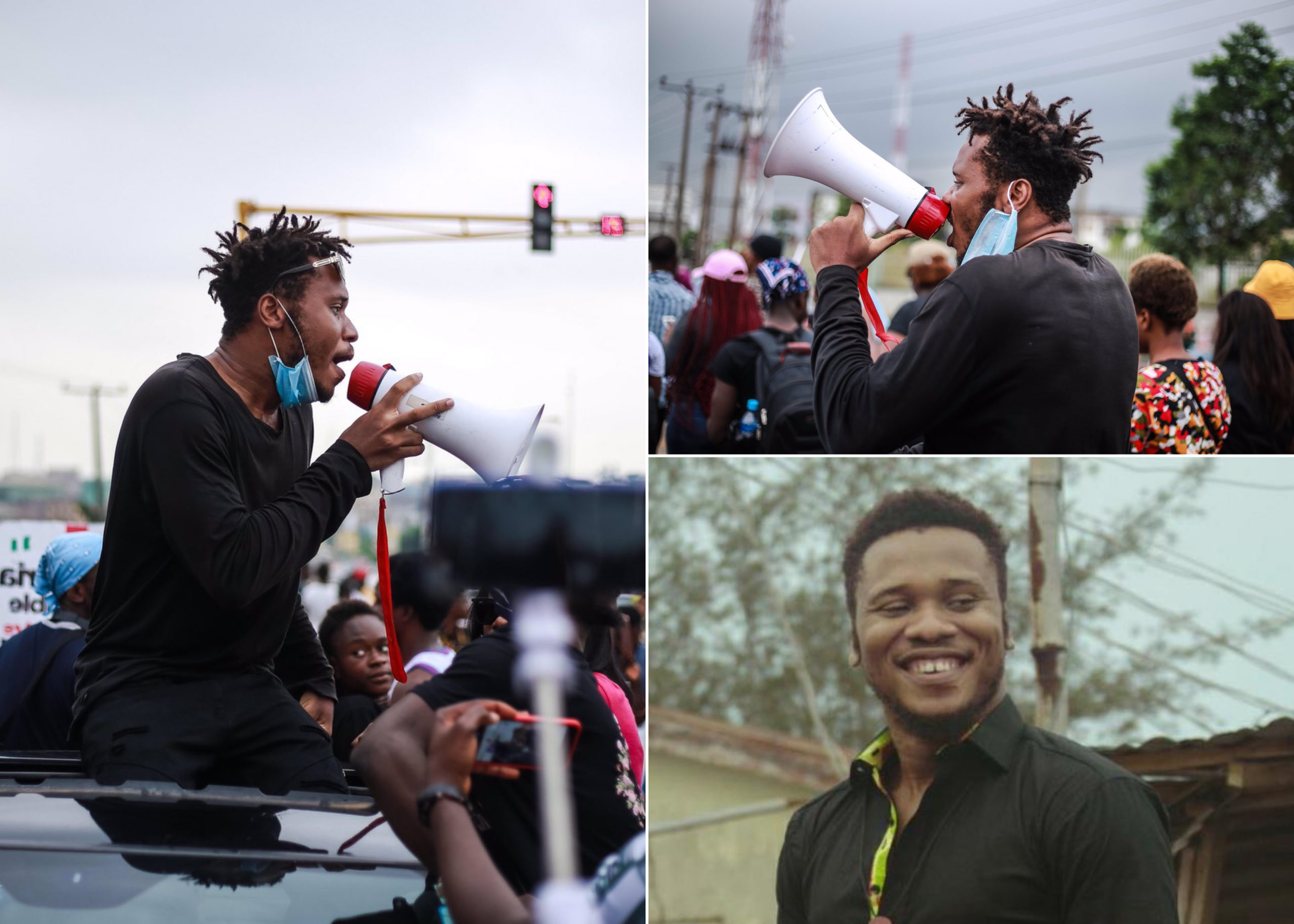 EndSARS protester, Peter Eromosele Adene