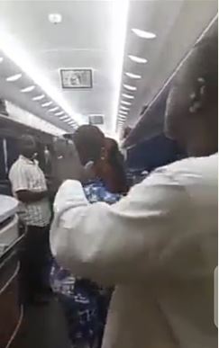 Train passengers complain after it broke down in the bush