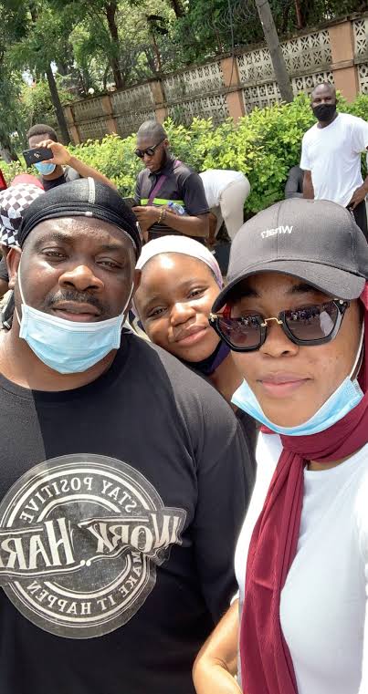 Don Jazzy protesting against SARS