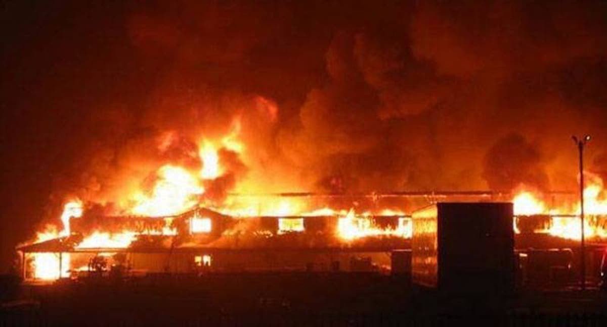NIPOST fire