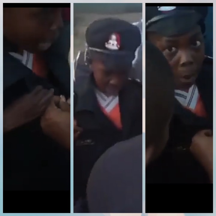 Hoodlums dressed the young boy as police DPO