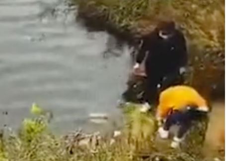 The woman was pushed to her death by her friend