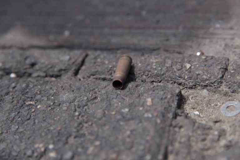 Bullet shells recovered at the Lekki shooting scene