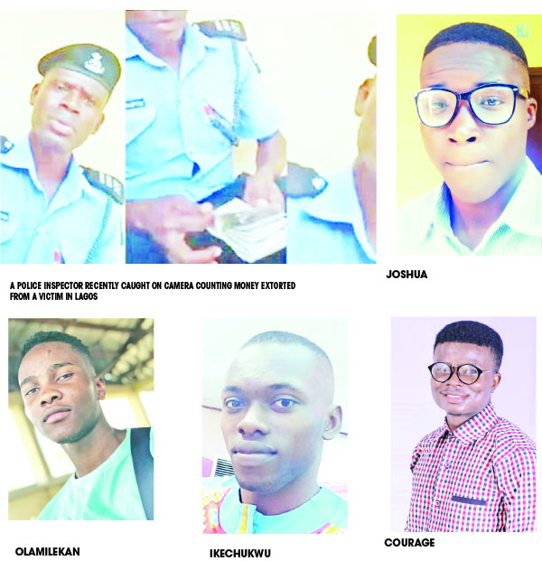 Police extortion