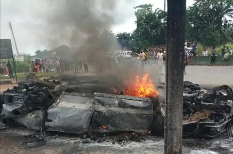 Car accident in Anambra