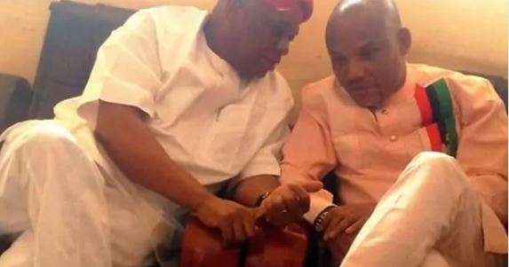 Orji Uzor Kalu and Nnamdi Kanu