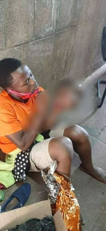 The man caught with a fresh head in Uganda