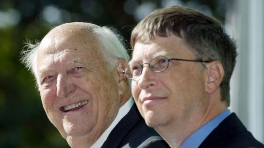 Bill Gates and his father Williams