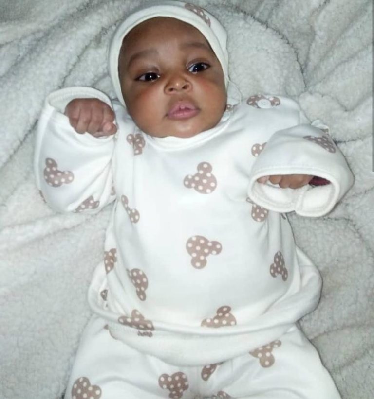 Halima Abubakar's baby
