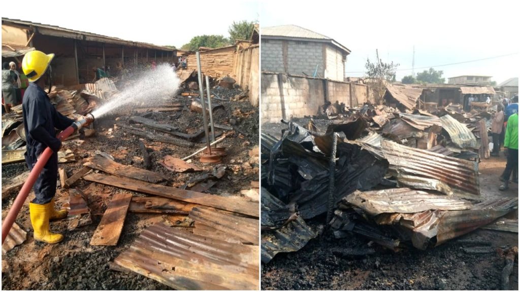 Oro fire destroyed 30 shops