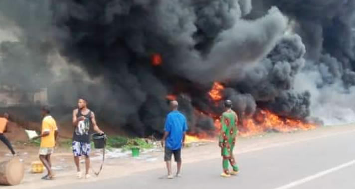 Tanker explosion in Benue state