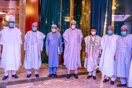 Buhari and northern governors